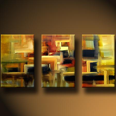 Dafen Oil Painting on canvas abstract -set285